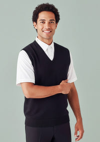 Mens Milano Vest - Black