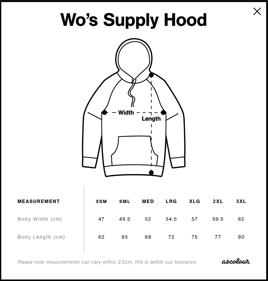 AS Colour Supply Hoodie | Leavers Gear - Custom Clothing | T Shirt Printing | Embroidery | Screen Printing | Print Room NZ