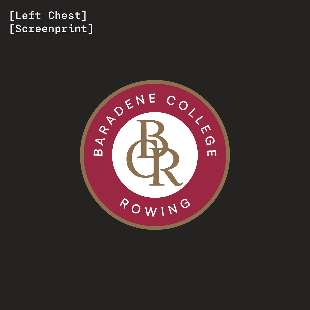 Baradene College | Pre Order Wo's Mali Tee Black - Custom Clothing | T Shirt Printing | Embroidery | Screen Printing | Print Room NZ