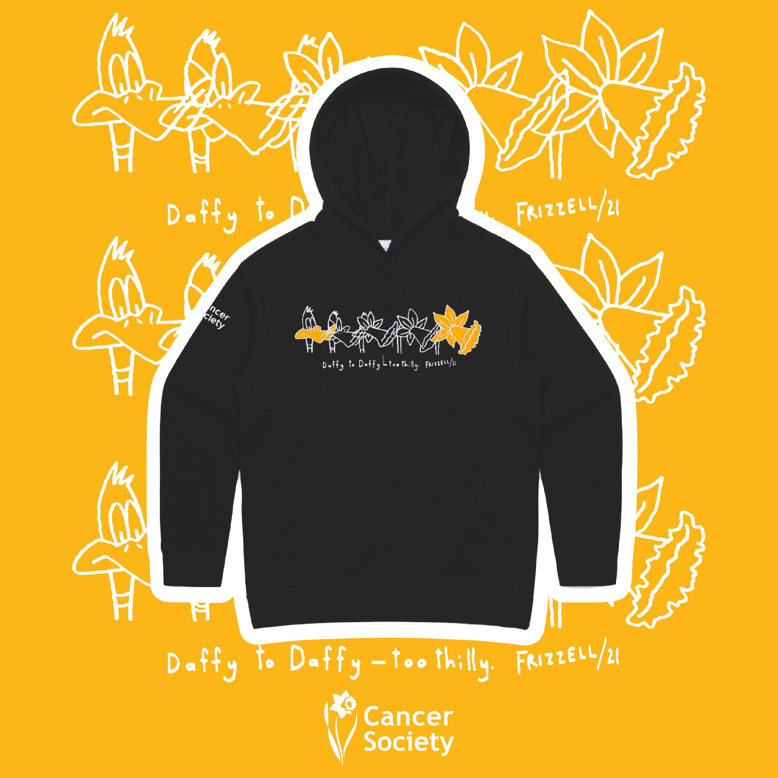 CANCER SOCIETY X DICK FRIZZELL MERCH FUNDRAISING NZ