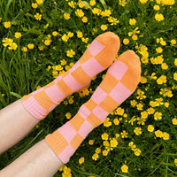 Checkerboard Socks - Buy now - Custom Clothing | T Shirt Printing | Embroidery | Screen Printing | Print Room NZ