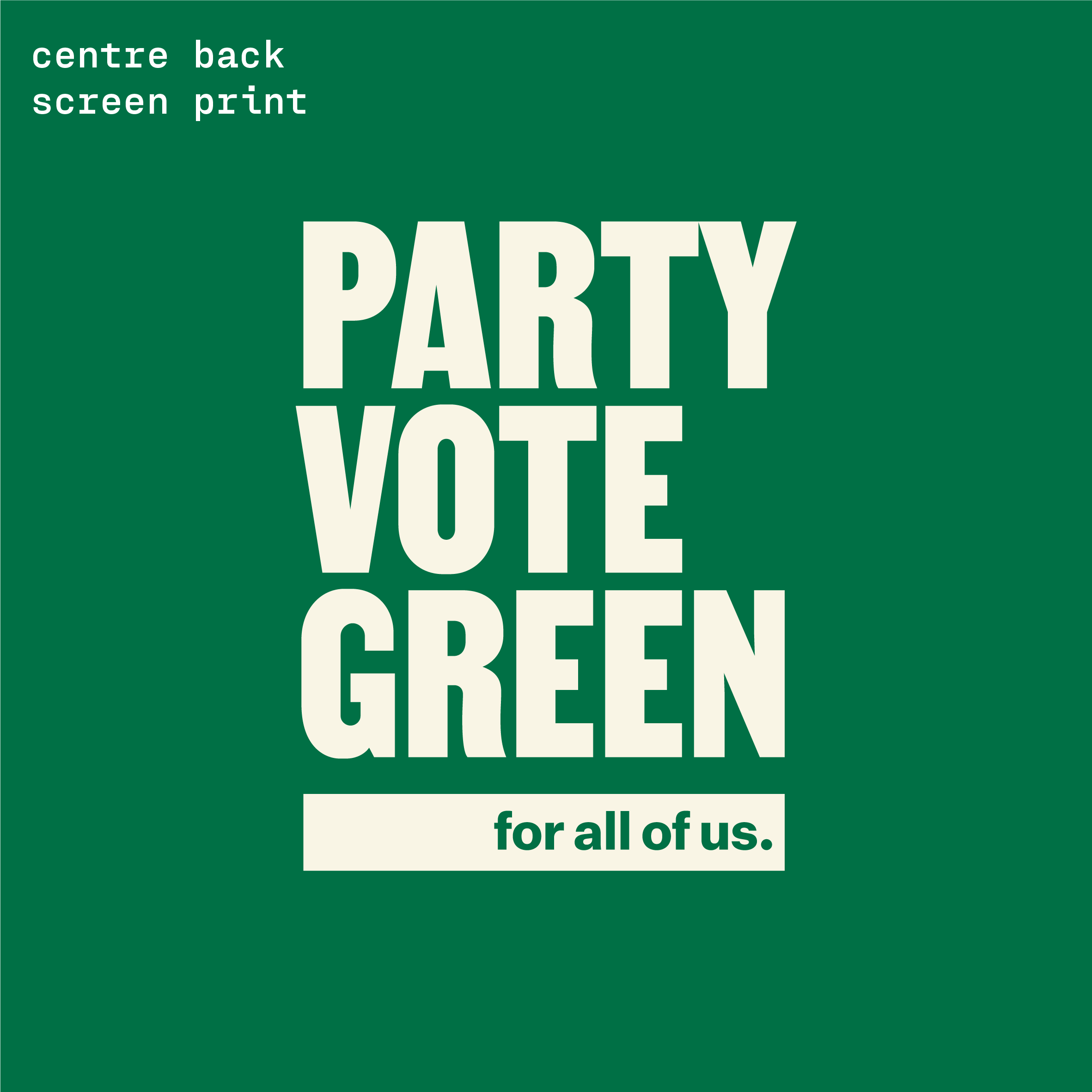 Green Party Tee - Custom Clothing | T Shirt Printing | Embroidery | Screen Printing | Print Room NZ
