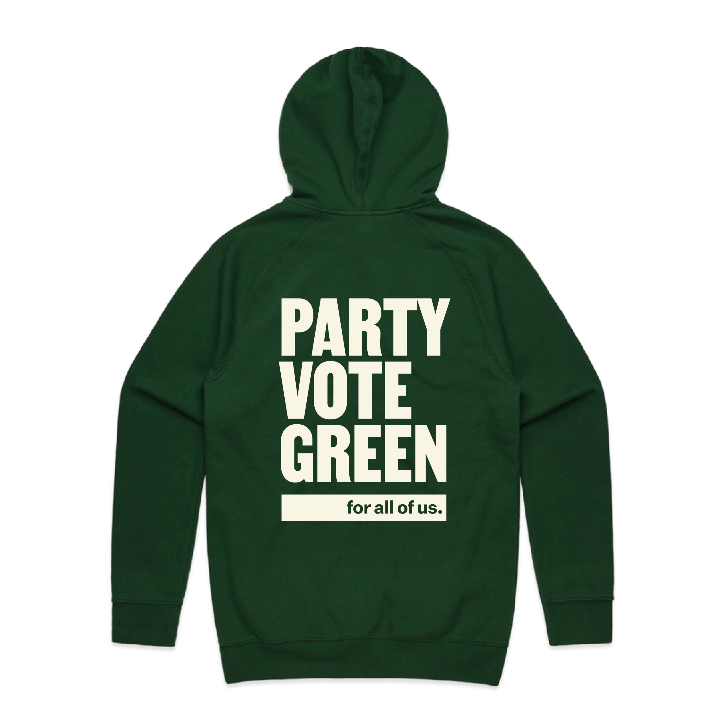 Green Party Hoodie - Custom Clothing | T Shirt Printing | Embroidery | Screen Printing | Print Room NZ