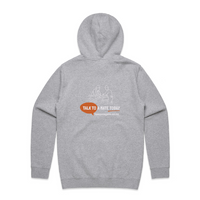 Talk to a Mate | Men's Hoodie - Custom Clothing | T Shirt Printing | Embroidery | Screen Printing | Print Room NZ