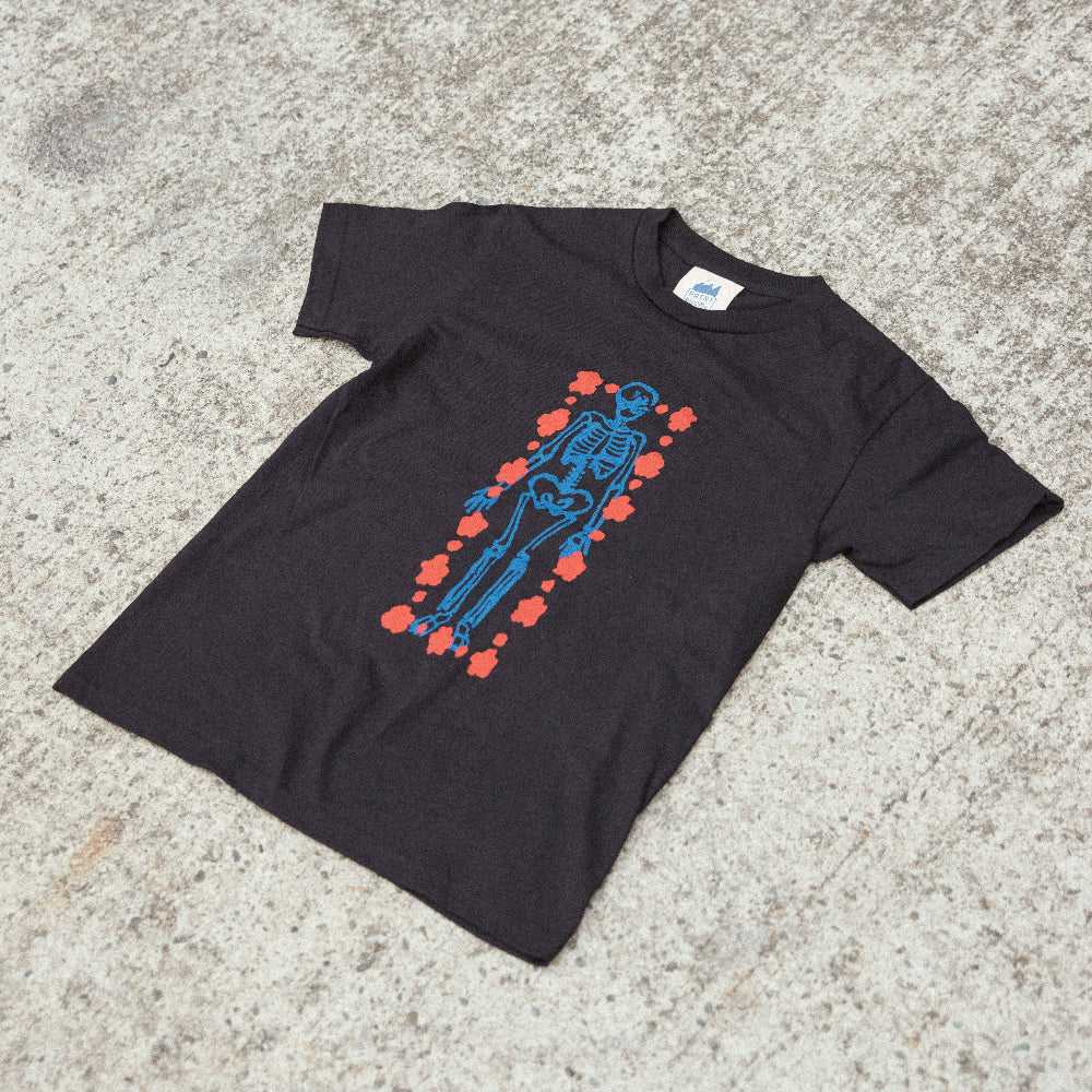 Josh Hunter | Skeleton Tee - Custom Clothing | T Shirt Printing | Embroidery | Screen Printing | Print Room NZ