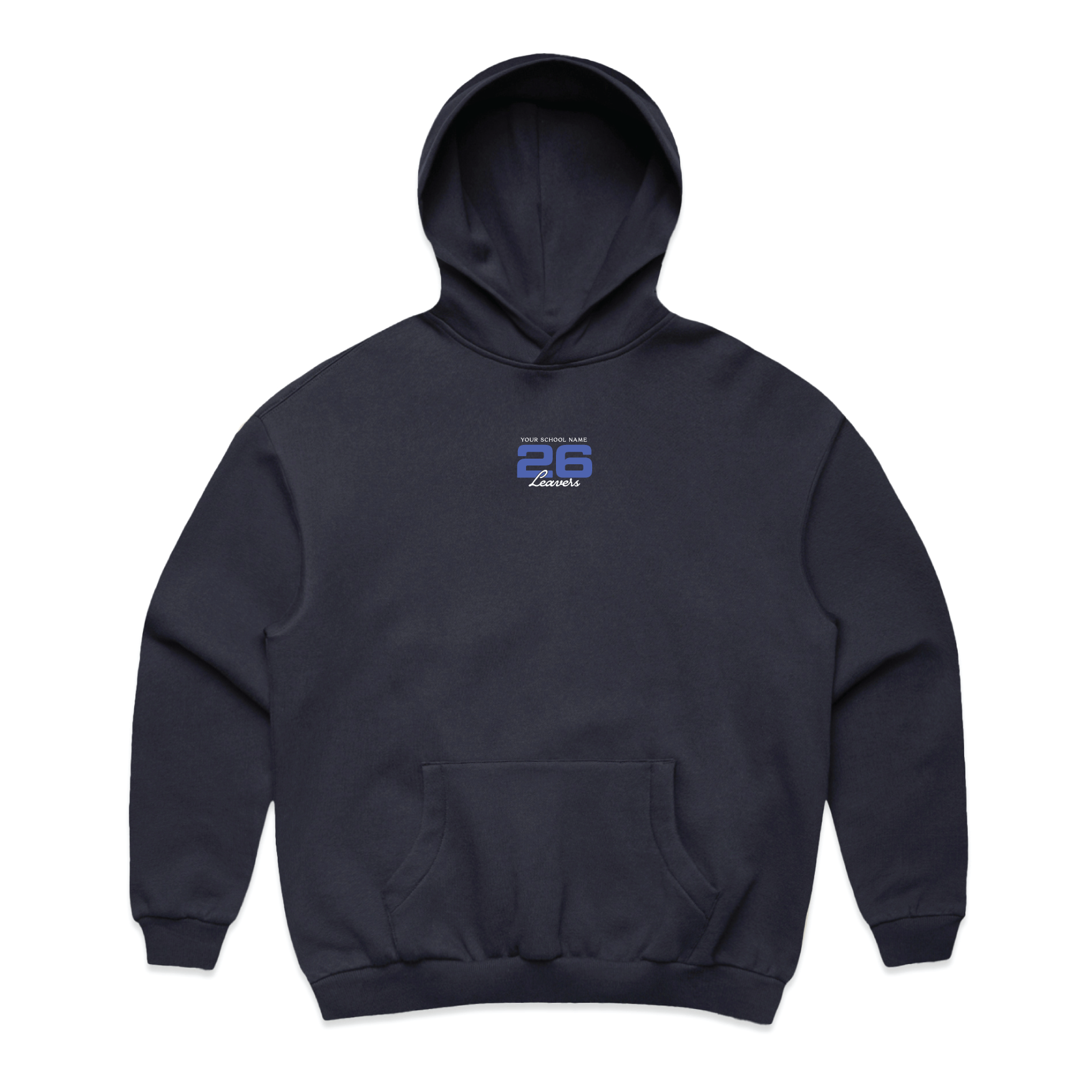 AS Colour Box Hood | Leavers gear - Custom Clothing | T Shirt Printing | Embroidery | Screen Printing | Print Room NZ