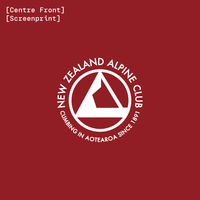 NZAC Huts T-Shirt | Pre Order Store - Custom Clothing | T Shirt Printing | Embroidery | Screen Printing | Print Room NZ