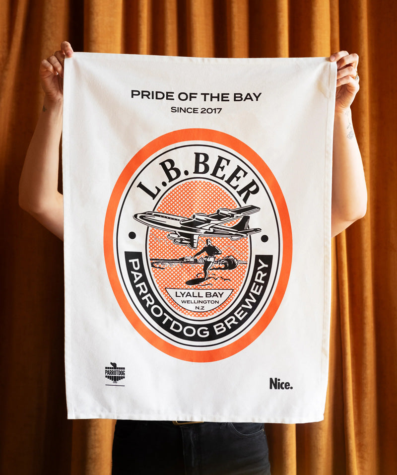 Custom printed tea towel nz, embroidery, supacolour, screen printing nz