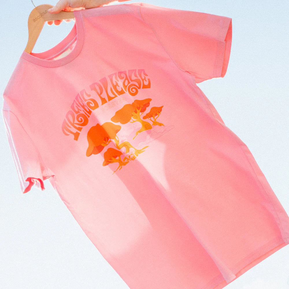 Kell Sunshine | Trees Please Tee - Custom Clothing | T Shirt Printing | Embroidery | Screen Printing | Print Room NZ