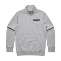 AS Colour Half Zip Sweater | Unisex - Leavers Gear NZ 2025 - Custom Clothing | T Shirt Printing | Embroidery | Screen Printing | Print Room NZ