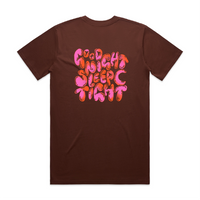 Briar Lomas | Good Morning Good Night Tee - Custom Clothing | T Shirt Printing | Embroidery | Screen Printing | Print Room NZ