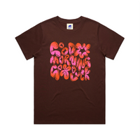 Briar Lomas | Good Morning Good Night Tee - Custom Clothing | T Shirt Printing | Embroidery | Screen Printing | Print Room NZ