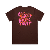 Briar Lomas | Good Morning Good Night Tee - Custom Clothing | T Shirt Printing | Embroidery | Screen Printing | Print Room NZ