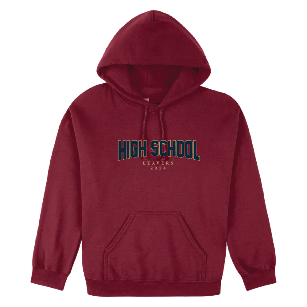 Gildan 18500 Hoodie | Unisex - Leavers Gear NZ 2023 - Custom Clothing | T Shirt Printing | Embroidery | Screen Printing | Print Room NZ
