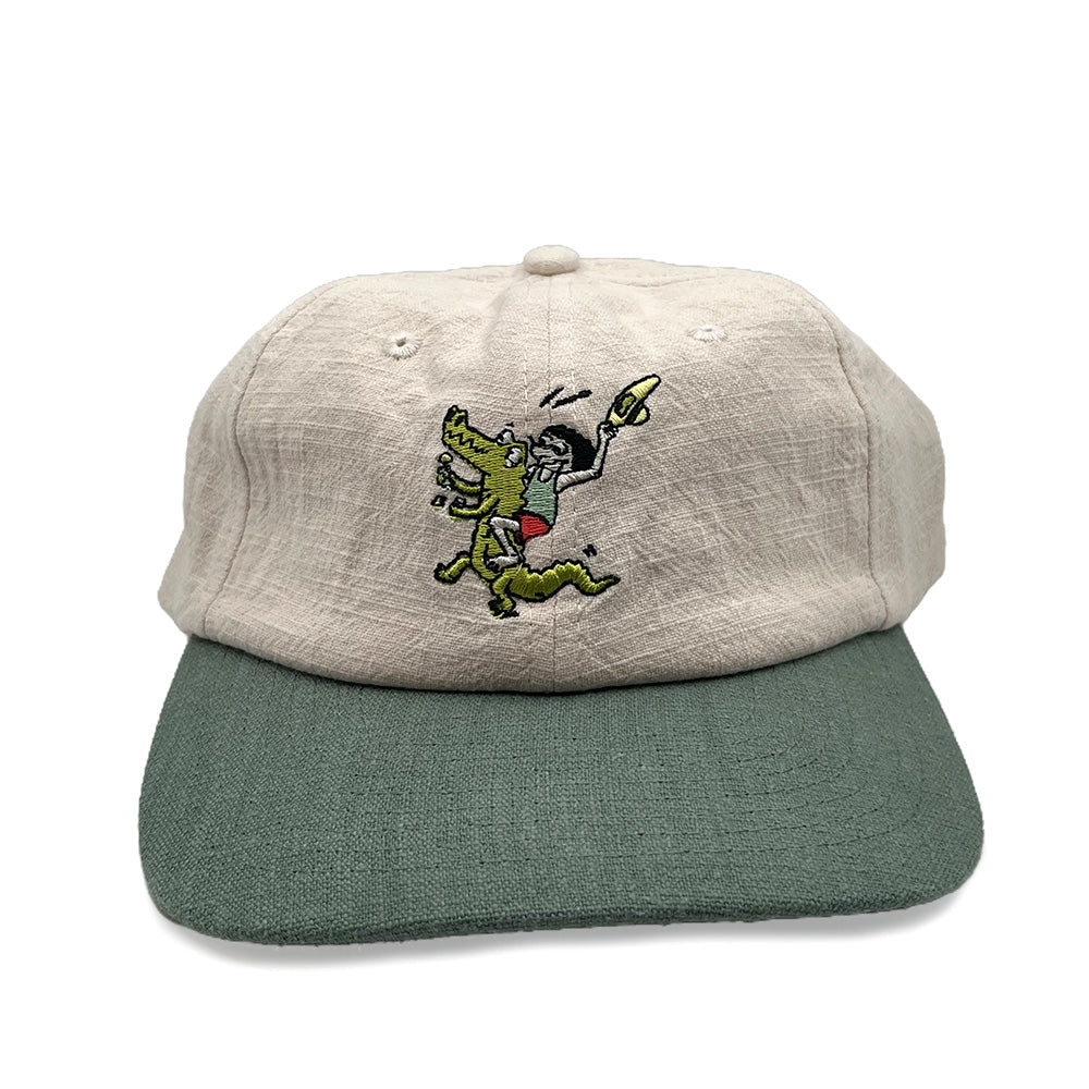 Made to order Albany Hemp Cap (6 panel) MTOA6PDCH Headwear custom merch nz