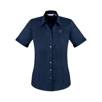 Biz Collection  Womens Monaco Short Sleeve Shirtv S770LS Shirt custom merch nz
