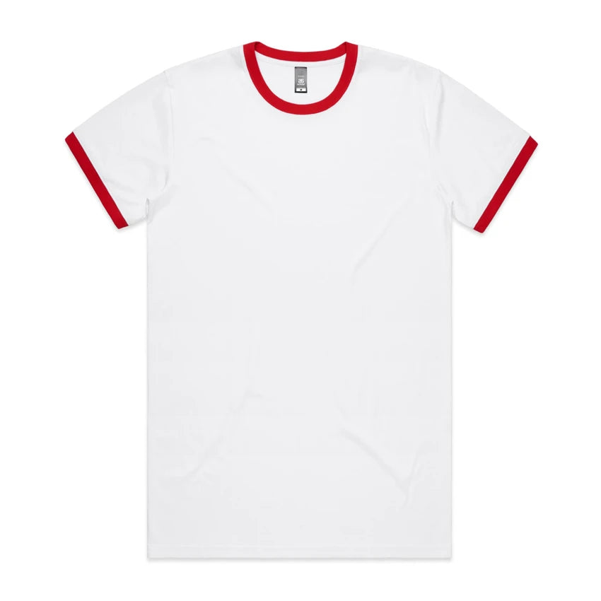 AS Colour Staple Ringer Tee 5053 T-shirt custom merch nz