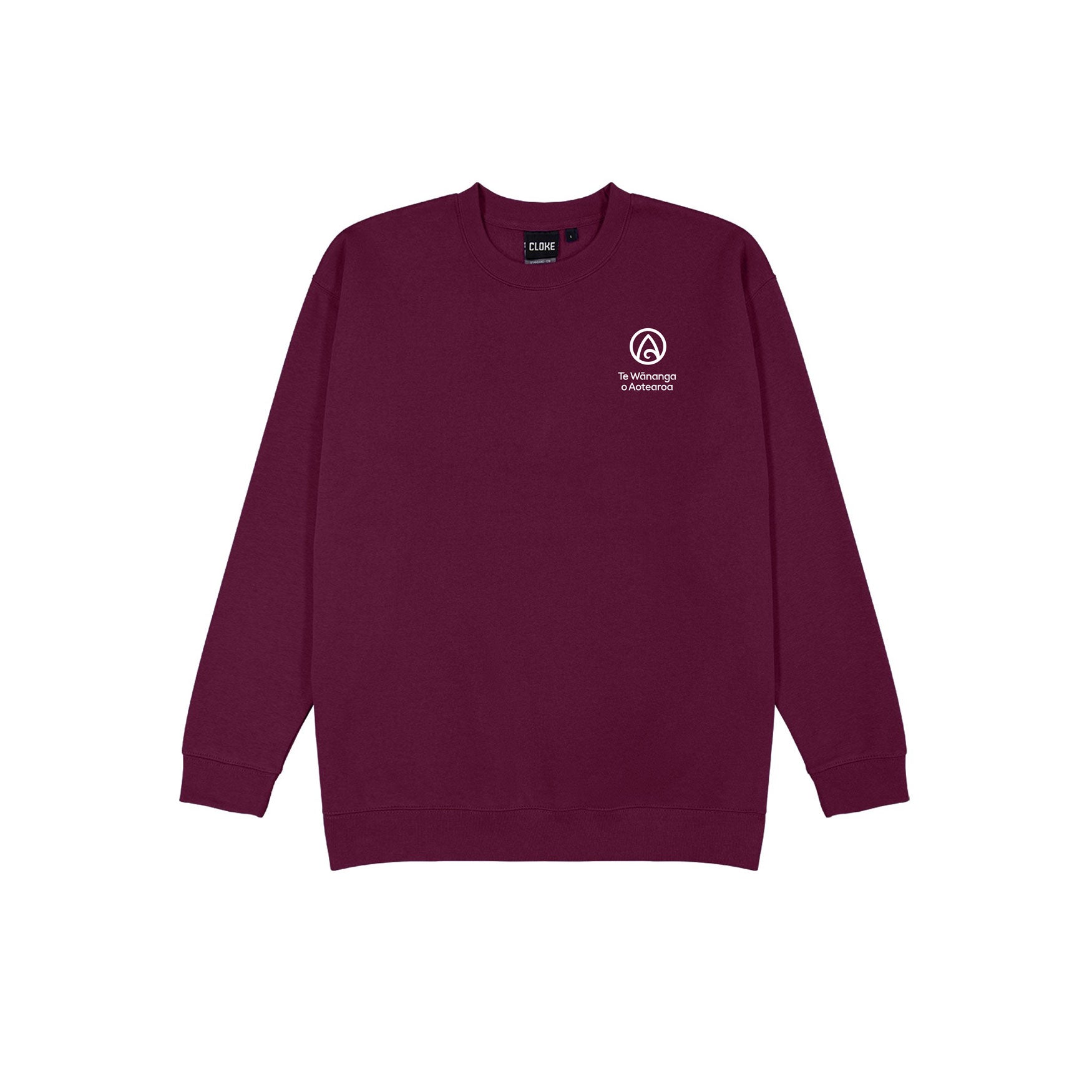 Cloke Standard Crew Neck Sweat CSI Sweatshirt custom merch nz