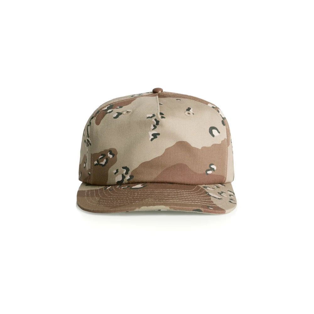 AS Colour Surf Cotton Camo Cap 1119C Headwear custom merch nz