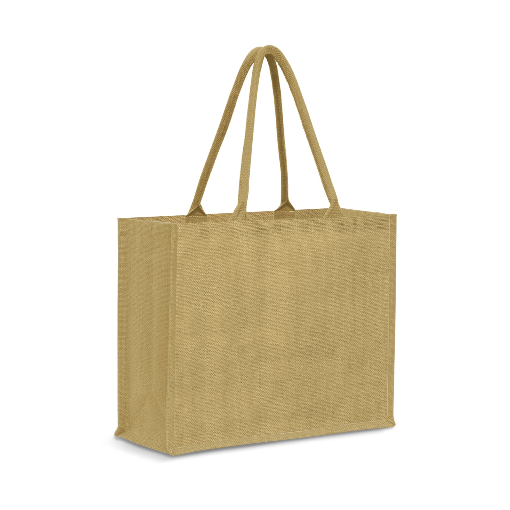 Trends Modena Jute Tote Bag - Colour Match 115327 Bag decorated merch nz