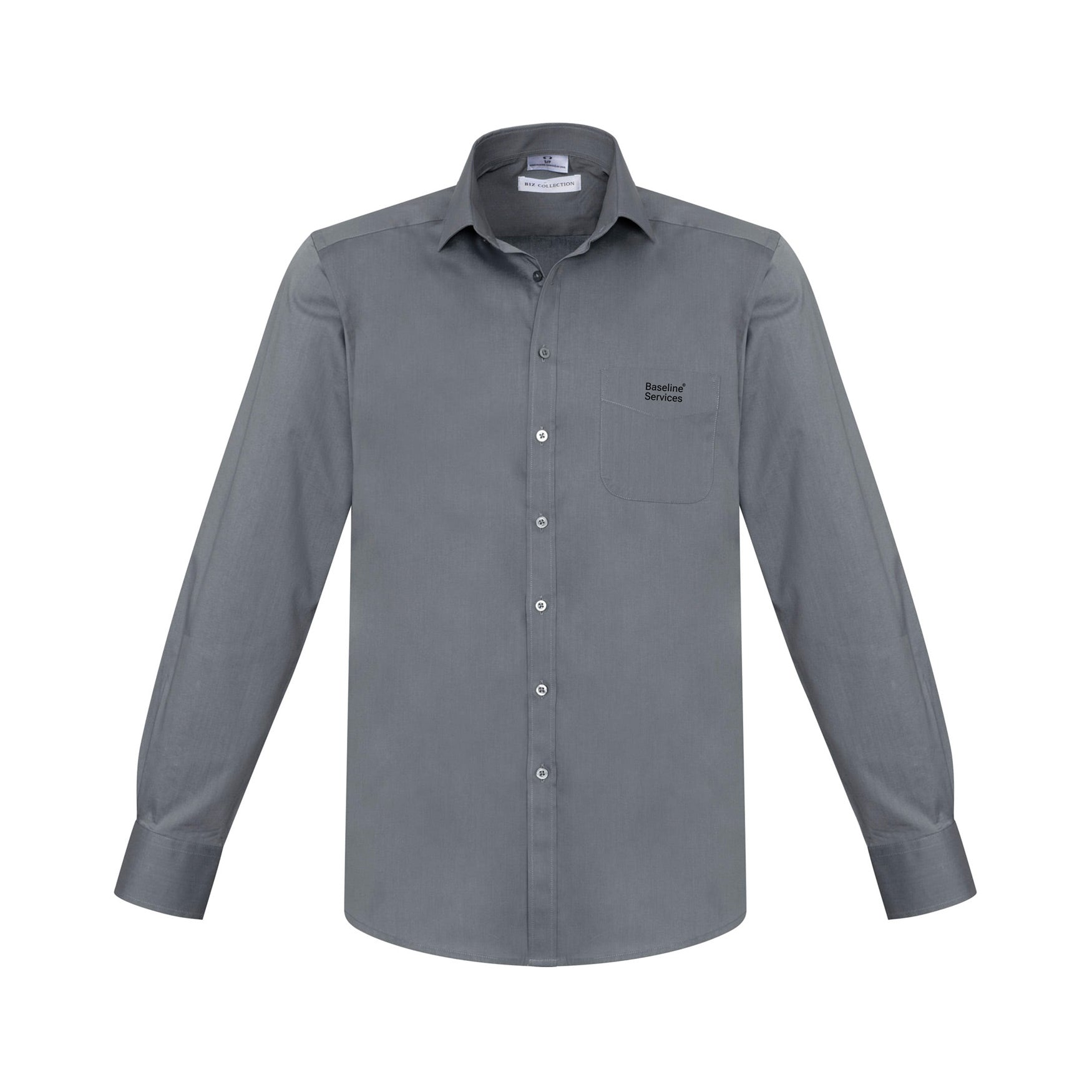 Biz Collection  Mens Monaco Long Sleeve Shirt S770ML Shirt custom products nz