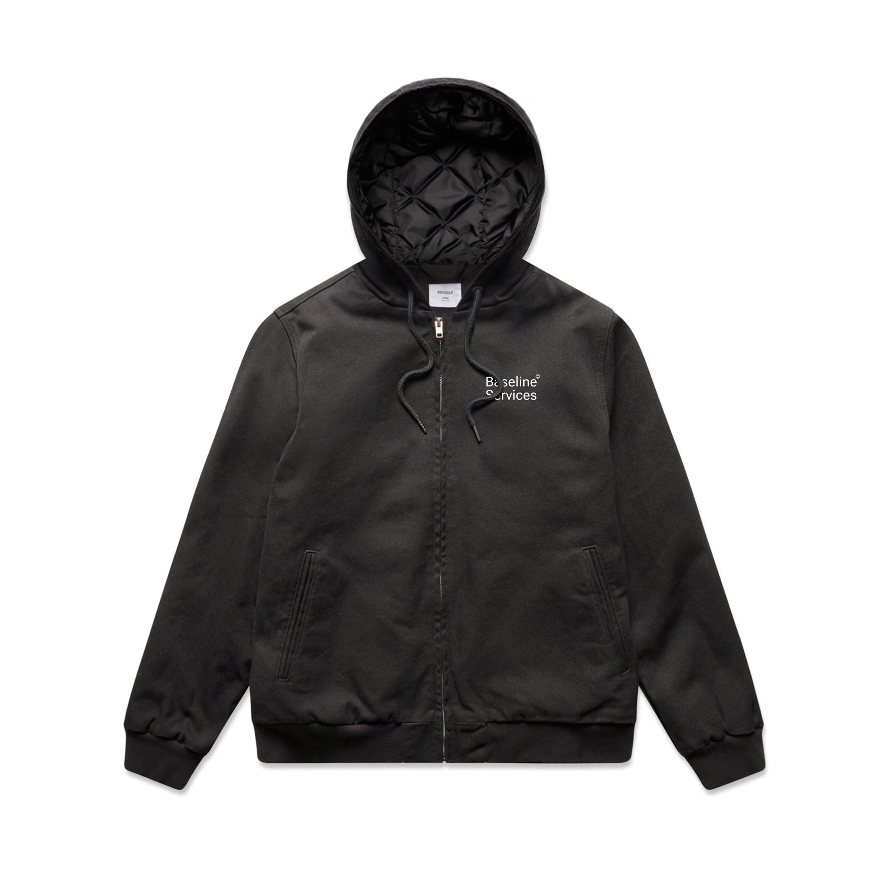 AS Colour Canvas Bomber Hood Jacket 5532 Outerwear custom products nz