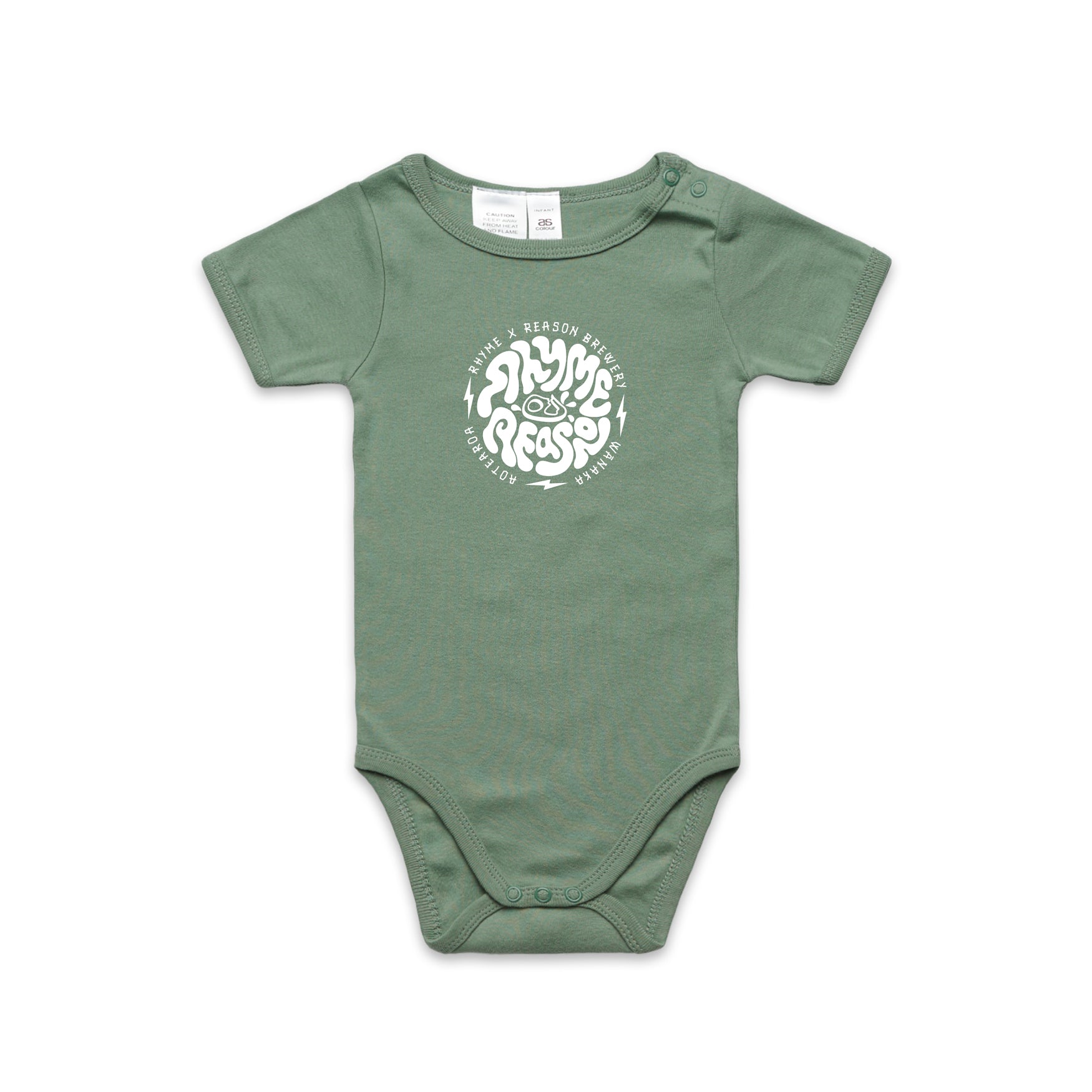 AS Colour Organic Infant Mini-Me One-Piece 3003 T-shirt custom merch nz