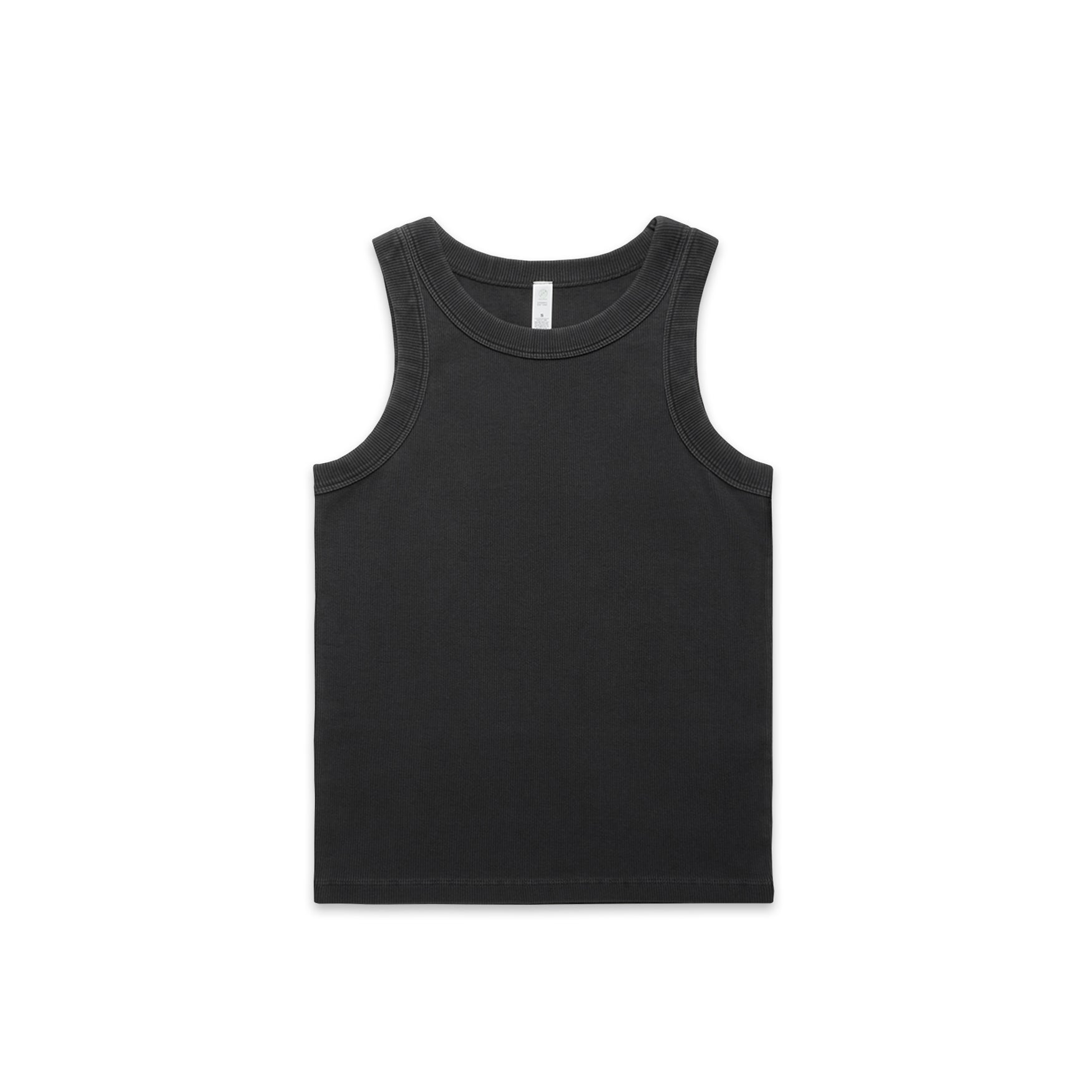 AS Colour Wo's Faded Organic Rib Tank 4034 Singlet decorated merch nz