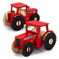 Trends BRANDCRAFT Tractor Wooden Model 124026 Accessories custom merch nz