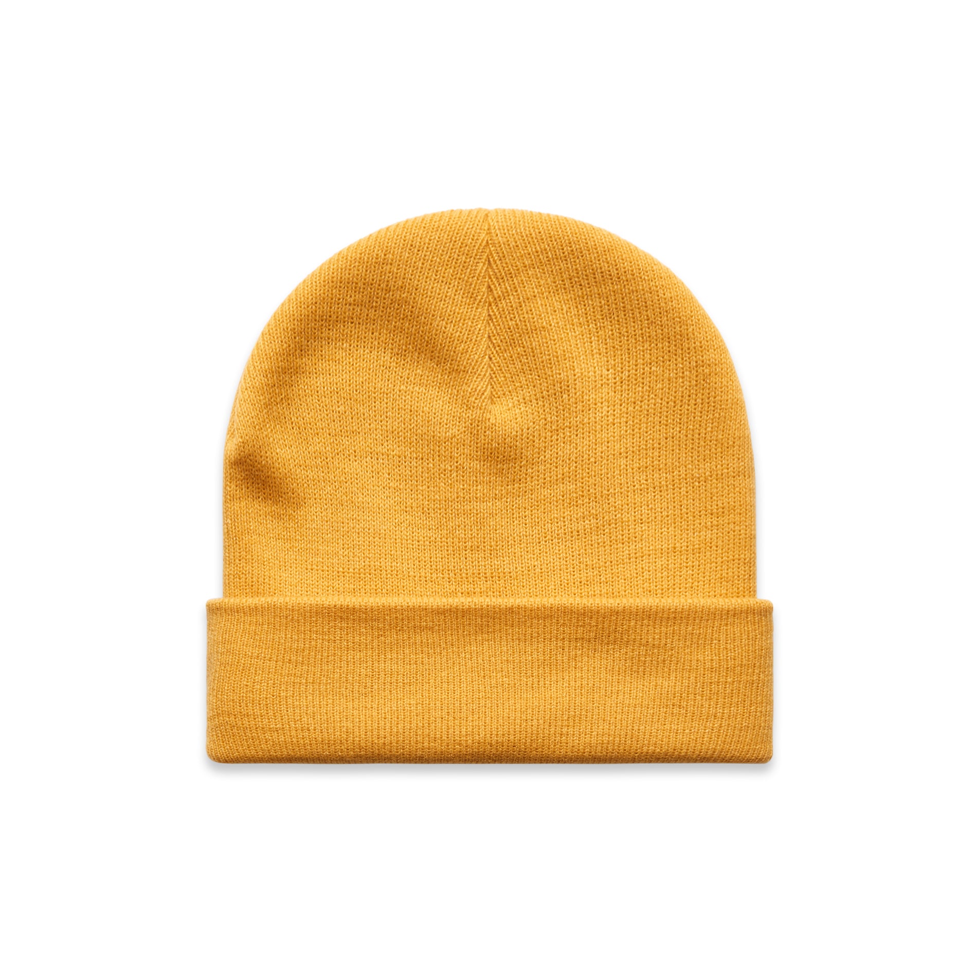 Plain mustard coloured beanie