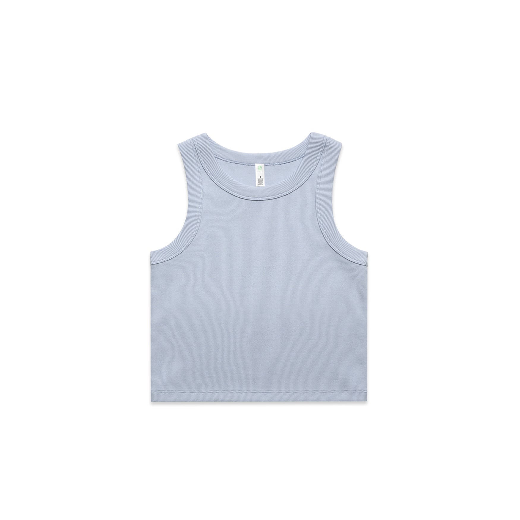 AS Colour Wo's Organic Rib Crop Tank 4064G Singlet promo products nz