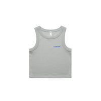 AS Colour Wo's Organic Rib Crop Tank 4064G Singlet custom products nz