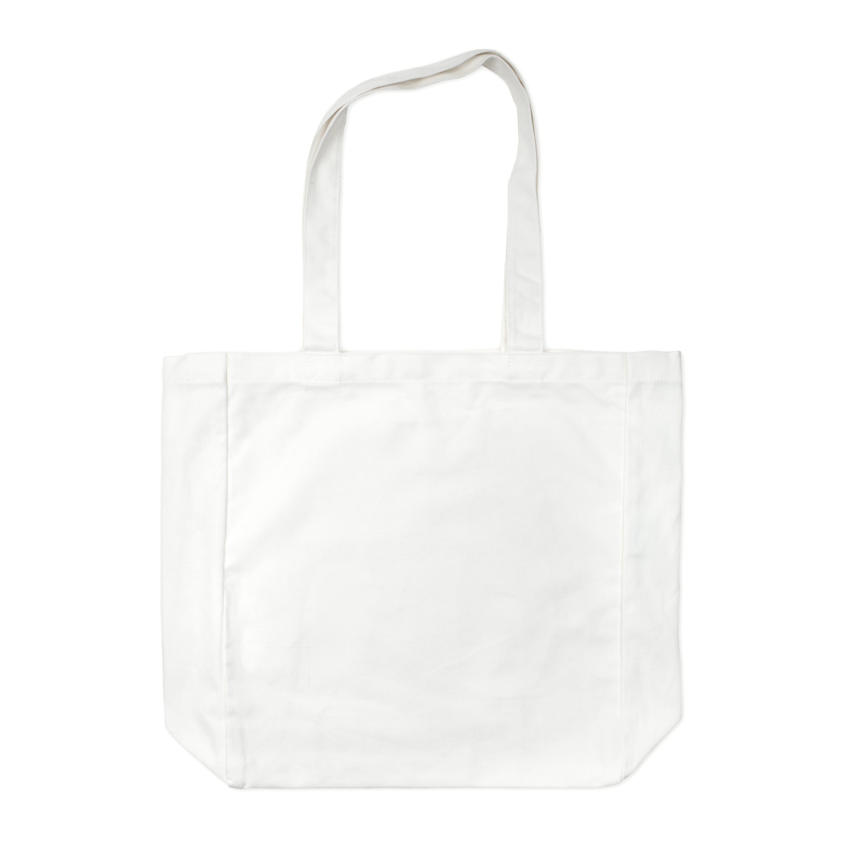 White Print Room Weekend tote bag on white background