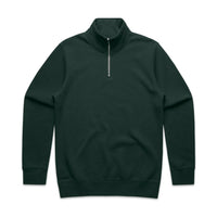AS Colour Stencil Half Zip Crew 5125 Sweatshirt decorated merch nz