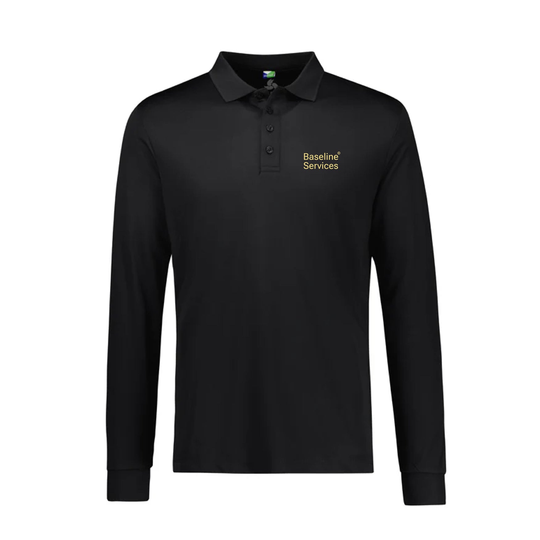 Biz Collection Mens Action Long Sleeve Polo P206ML Shirt custom merch nz