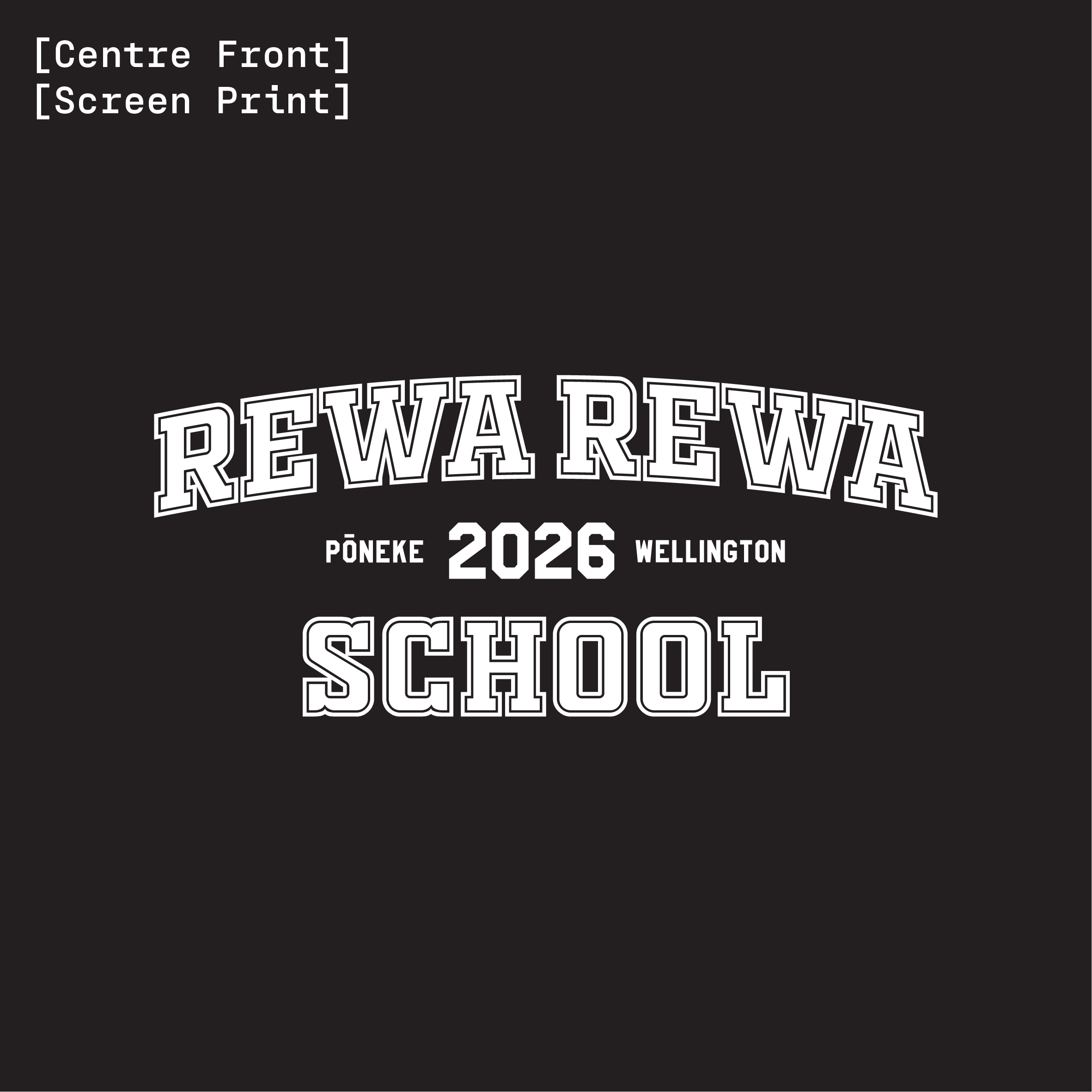Rewa Rewa School Unisex T-shirt - Pre-order - Custom Clothing | T Shirt Printing | Embroidery | Screen Printing | Print Room NZ