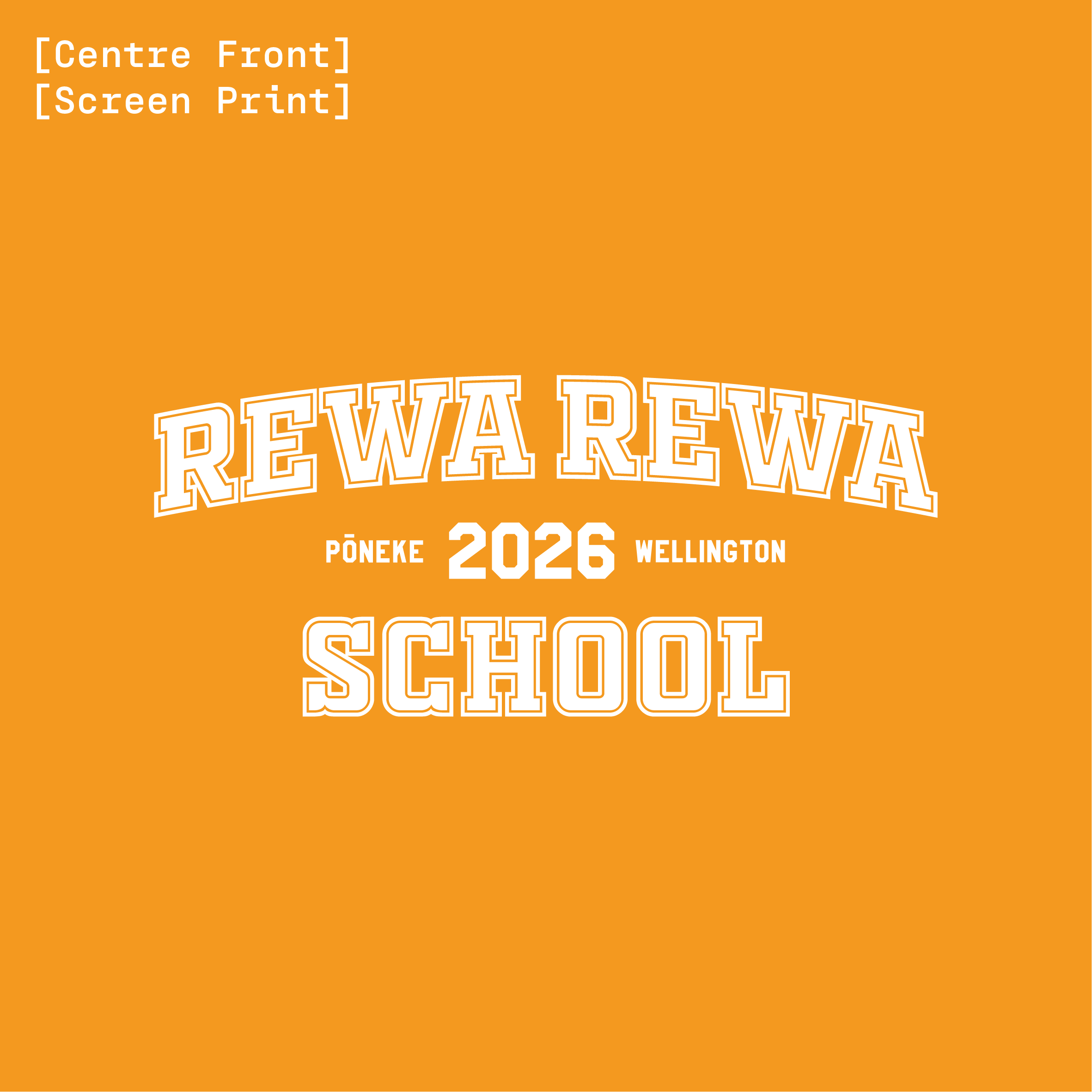 Rewa Rewa School Kids T-shirt - Pre-order - Custom Clothing | T Shirt Printing | Embroidery | Screen Printing | Print Room NZ