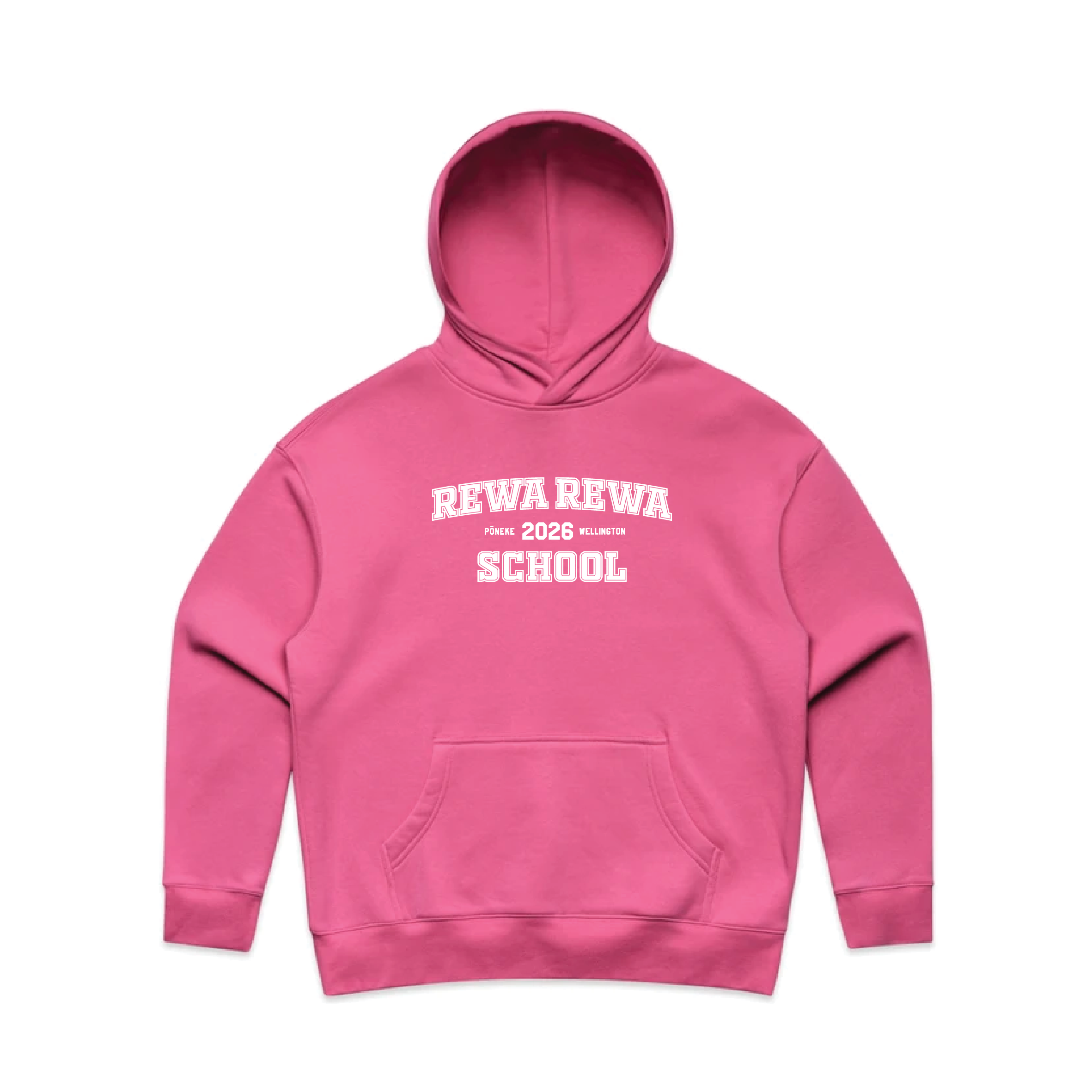 Wo's Cotton Hoodie | Rewa Rewa School - Custom Clothing | T Shirt Printing | Embroidery | Screen Printing | Print Room NZ