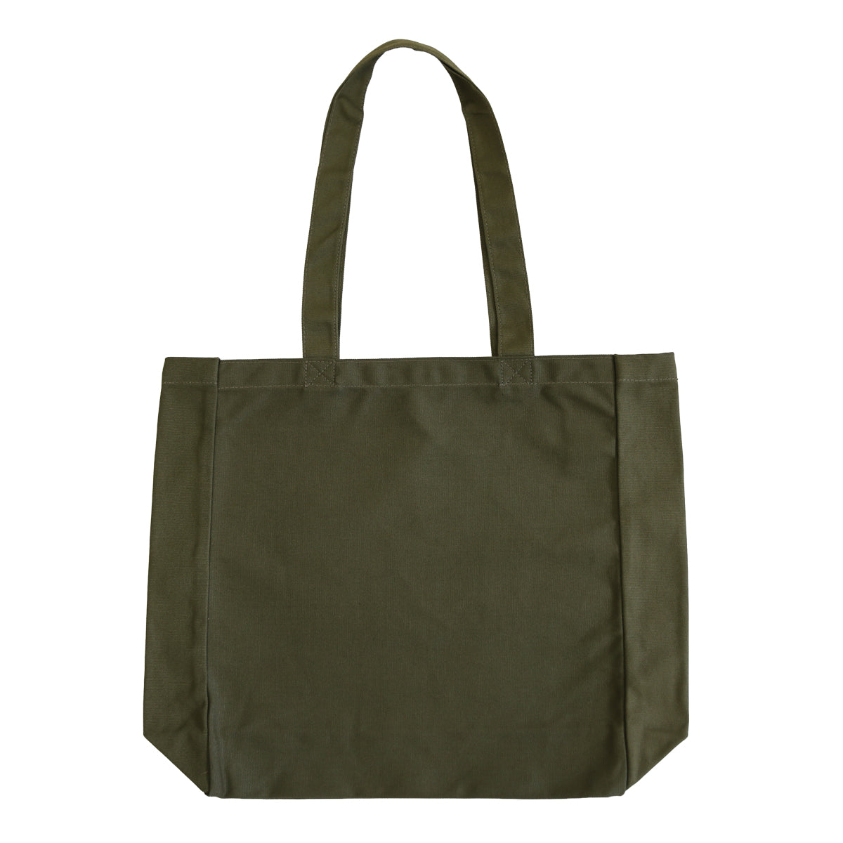 Navy Print Room Weekend tote bag on white background