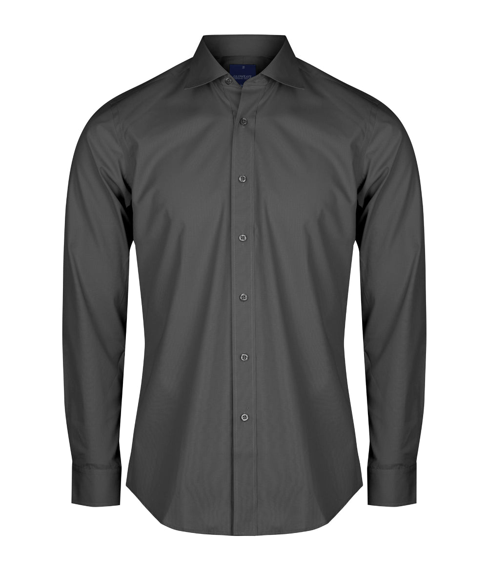 Gloweave | Nicholson L/S Shirt Slim Fit - Custom Clothing | T Shirt Printing | Embroidery | Screen Printing | Print Room NZ