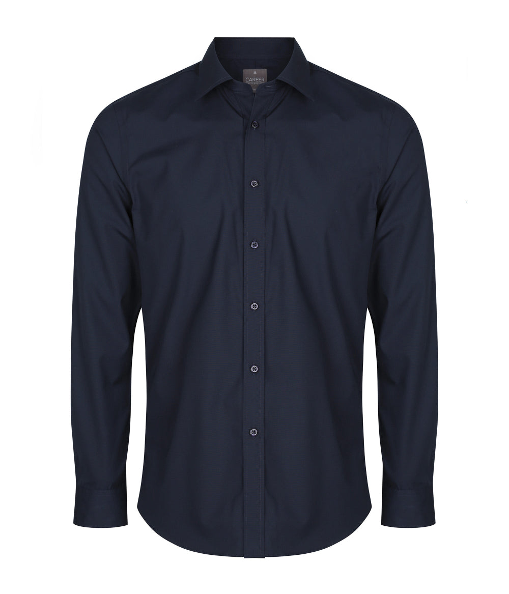 Gloweave | Nicholson L/S Shirt Slim Fit - Custom Clothing | T Shirt Printing | Embroidery | Screen Printing | Print Room NZ