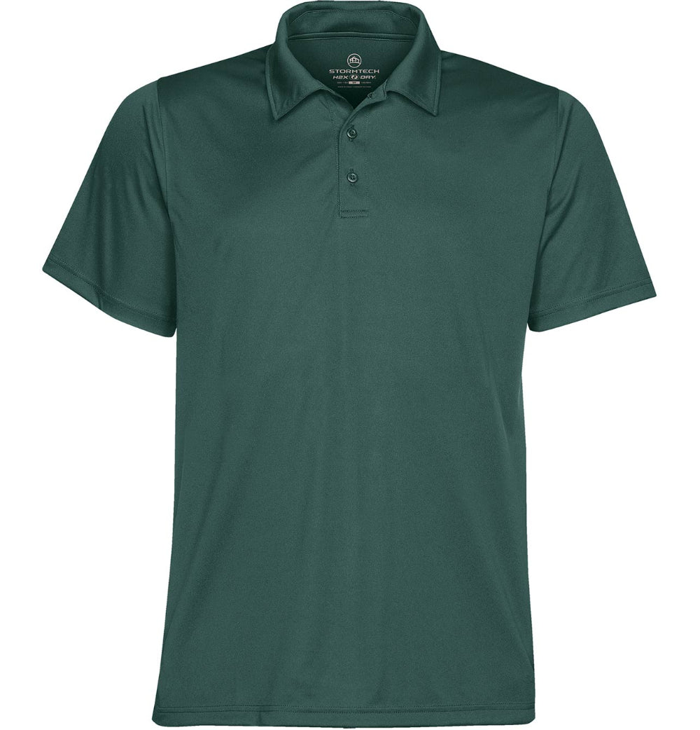 Stormtech | Men's Apollo H2X-DRY Polo - Custom Clothing | T Shirt Printing | Embroidery | Screen Printing | Print Room NZ
