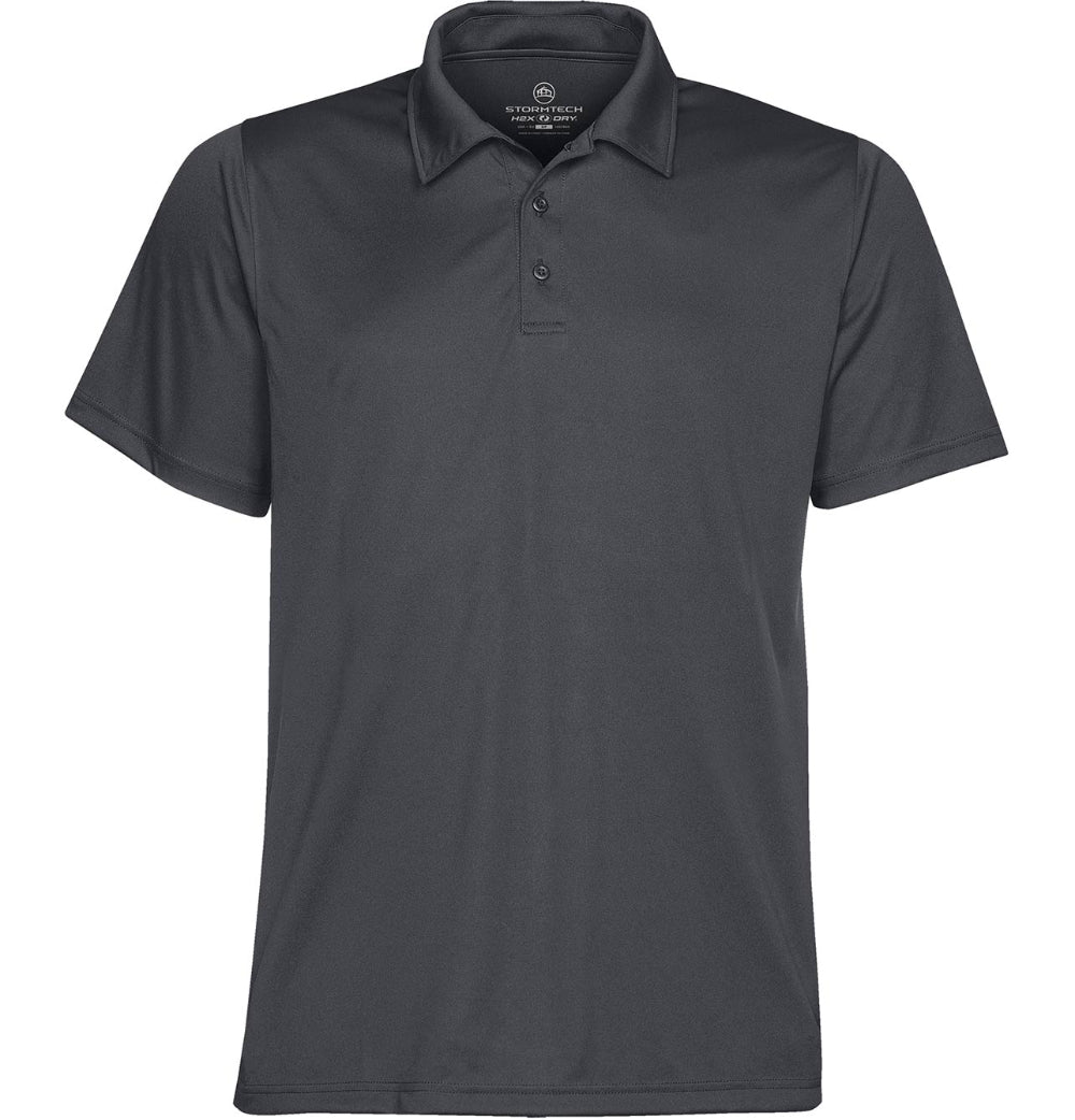 Stormtech | Men's Apollo H2X-DRY Polo - Custom Clothing | T Shirt Printing | Embroidery | Screen Printing | Print Room NZ