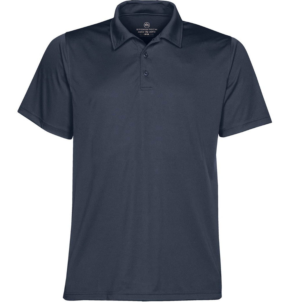 Stormtech | Men's Apollo H2X-DRY Polo - Custom Clothing | T Shirt Printing | Embroidery | Screen Printing | Print Room NZ