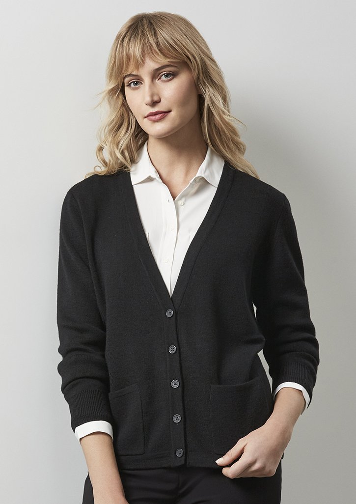 Cardigan - BizCollection LC8008 Ladies Woolmix Cardigan