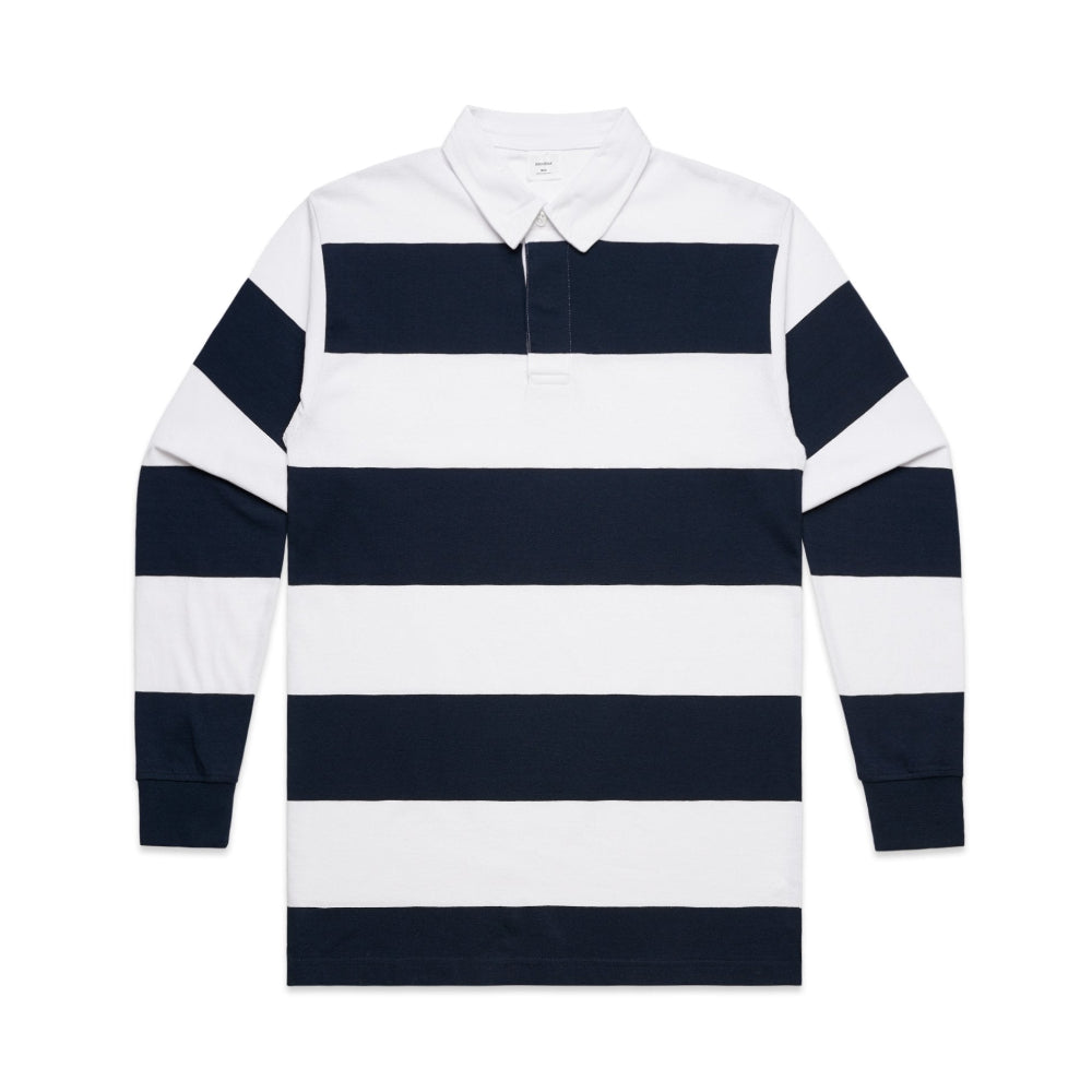 Rugby Jersey - AS Colour Unisex Stripe Rugby Jersey - Leavers Gear NZ 2021