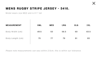 Rugby Jersey - AS Colour Unisex Stripe Rugby Jersey - Leavers Gear NZ 2021