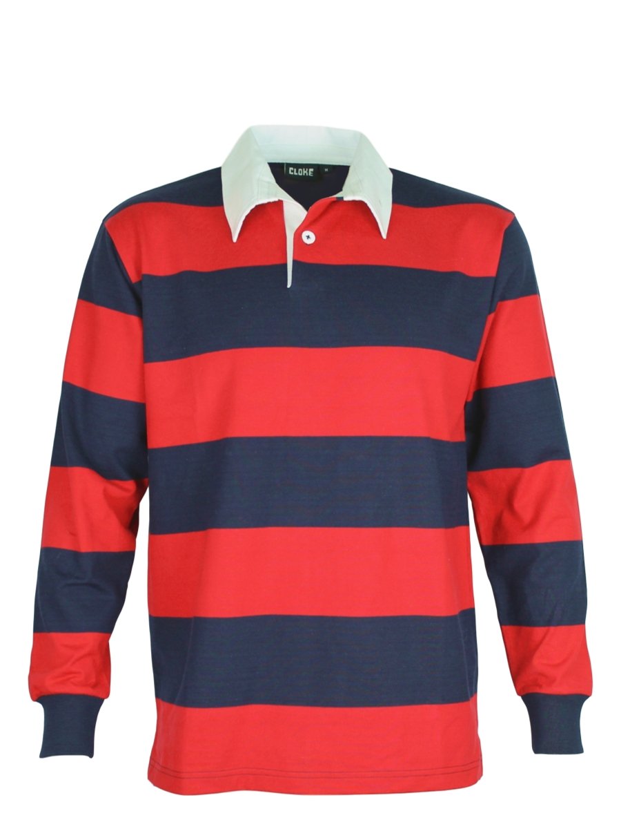 Rugby Jersey - Cloke Unisex Stripe Rugby Jersey - Leavers Gear NZ 2021
