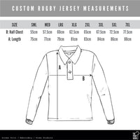 Rugby Jersey - Custom Sewn Rugby Jersey - Leavers Gear NZ 2021