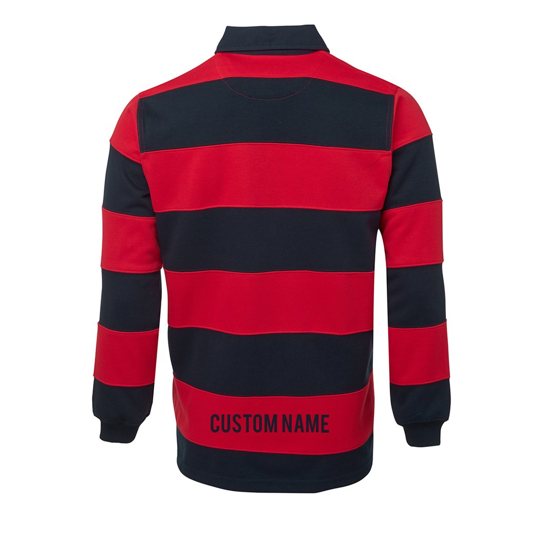 Rugby Jersey - JB"s Wear Unisex Stripe Rugby Jersey - Leavers Gear NZ 2021